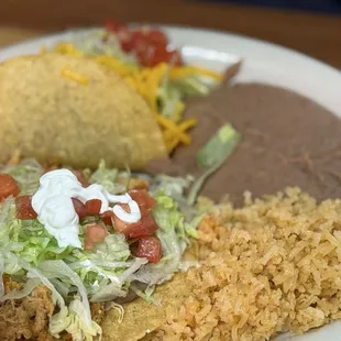 24. Crispy Taco Plate