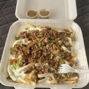 Carne asada fries