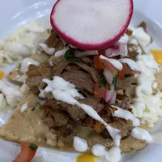 Pork, Beans, and Cheese Tetelas