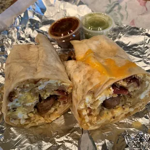 Breakfast Burritos