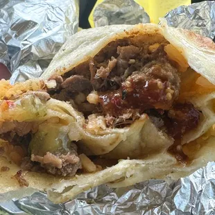 Carne Asada Burrito