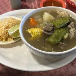 Soup - one size - it is huuuuge