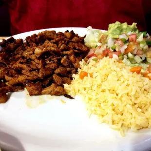 Plato al pastor.
