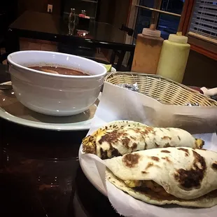Menudo and tacos