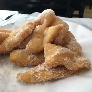 Sopapillas for breakfast for son #2