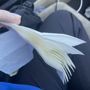 NAPKINS THANK YOU