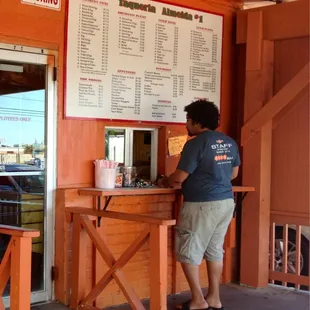 Second walk up order window...