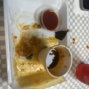 3 birria Tacos with cheese but i ate it :)