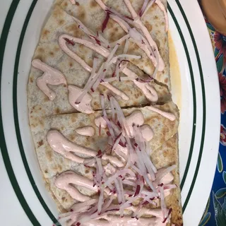 SHRIMP QUESADILLA