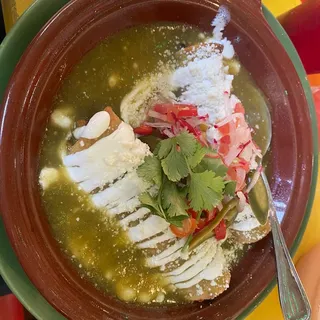 ENCHILADAS DE POLLO