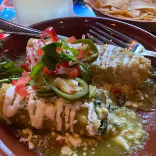 ENCHILADAS DE VEGETAL