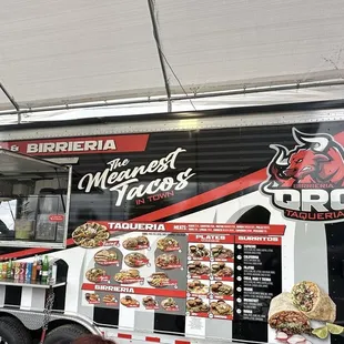 sushi and sashimi, outside