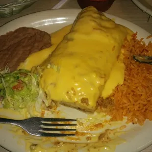 Burrito Guadalajara with beef