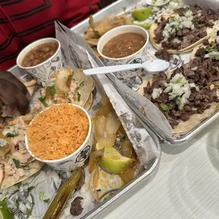 Taco Plate Carne Asada