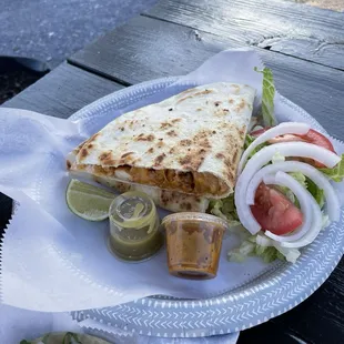 Chicken quesadilla