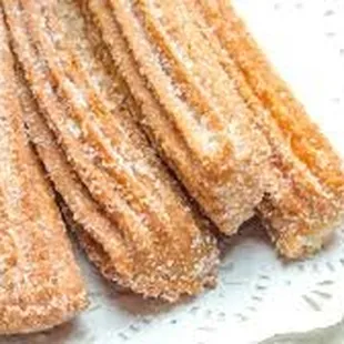 Churros with cinnamon &amp; sugar