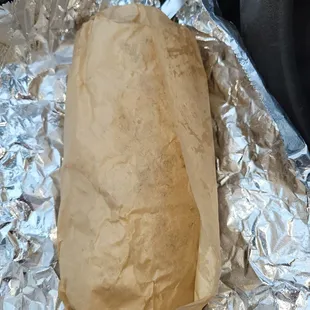 Giant burrito!