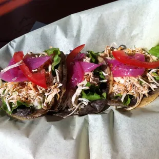 PANUCHOS de pollo!!!