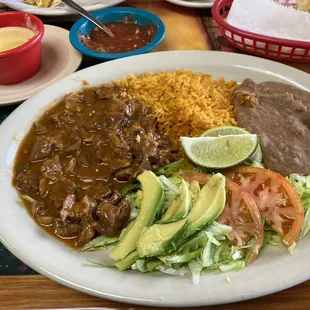 Carne Guisada  plate