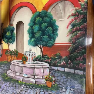 Artsy tables by https://folcklorlatino.com/