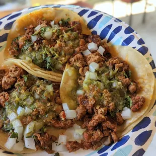 Al Pastor, good but sparse onions and cilantro