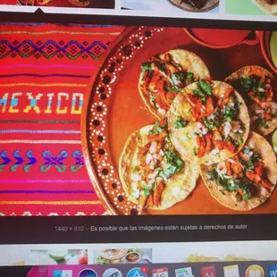 Lots of taco choices. But specialty is mexican chorizo... mmmm delicius