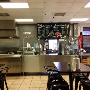 Inside of restaurant