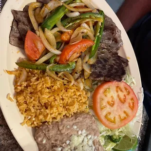 The meat on this plate was so good