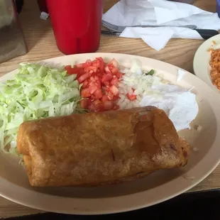 Chicken Chimichanga