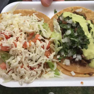 Al pastor and steak