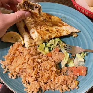 Beef quesadillas