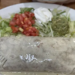 Fajita burrito