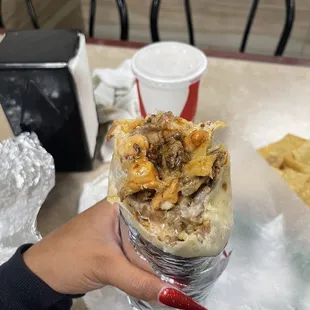 The "Juicy" burrito