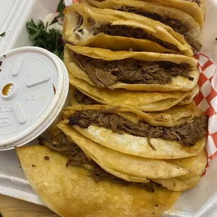 Queso Birria tacos