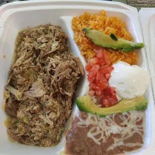 Chile Verde, pork...meal