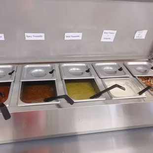 Salsa bar