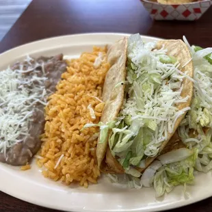Two Combo 2 Tacos with chicken