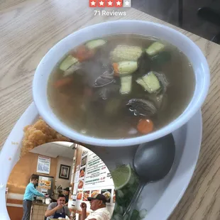 Order beef soup nothing else .  Do not order another food. Only  wed soup made to order