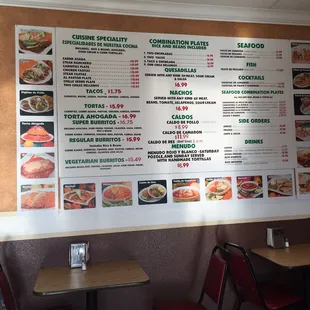 menu, sushi and sashimi