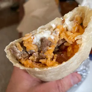 Sour cream first bite