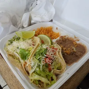 Taco Combo Plate
