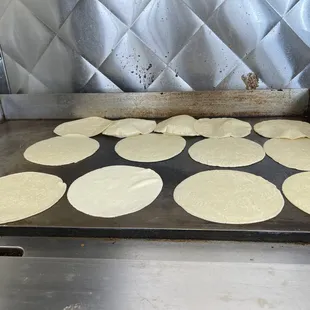 Casi listas las tortillas
