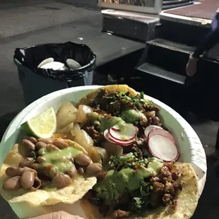 Bean Tostada