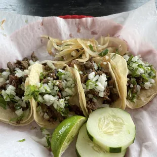 Steak tacos!