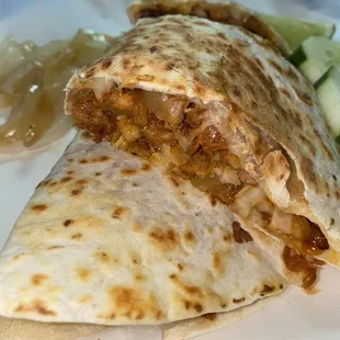 Al pastor quesadilla