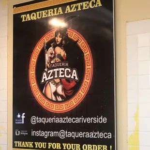 Business logo with online ordering (Facebook,Instagram)