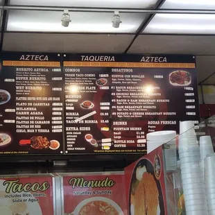 Menu as of 06.13.2024