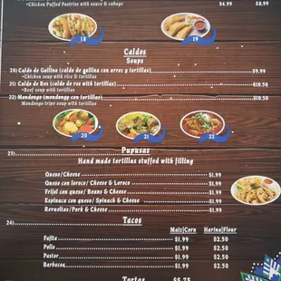 Menu Page 2