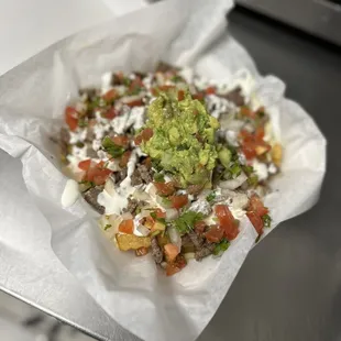 Asada fríes!