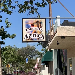 a sign for a mexican restaurant
